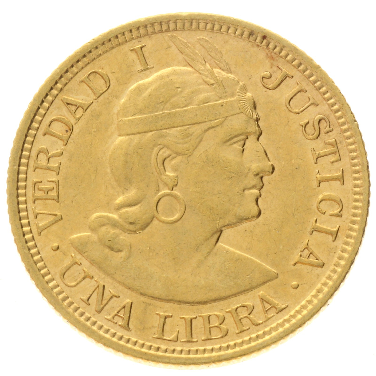 Peru - 1 libra - 1916