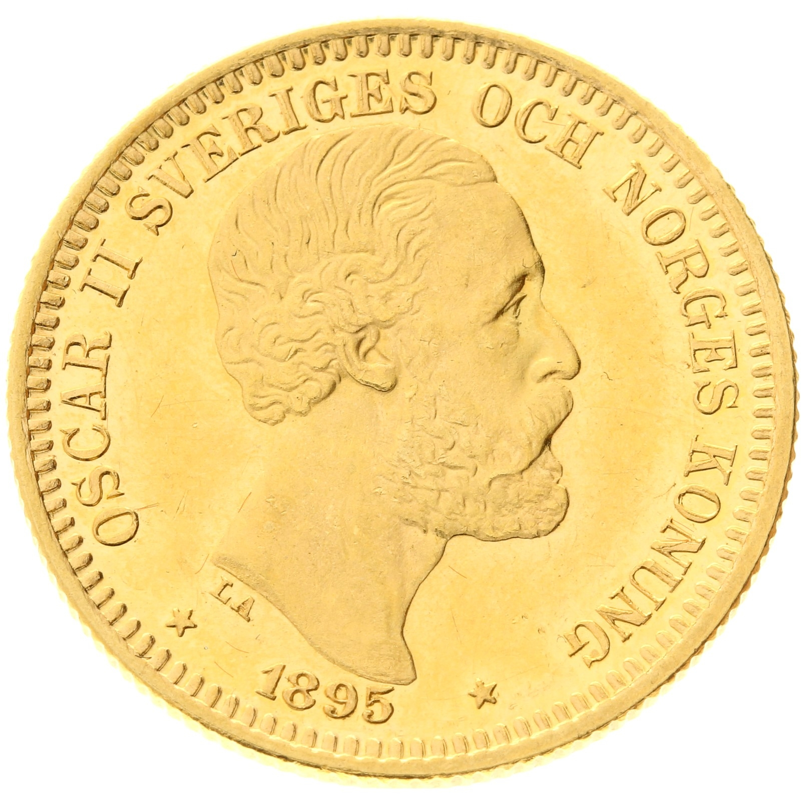 Sweden - 20 kronor - 1895 - Oscar II 