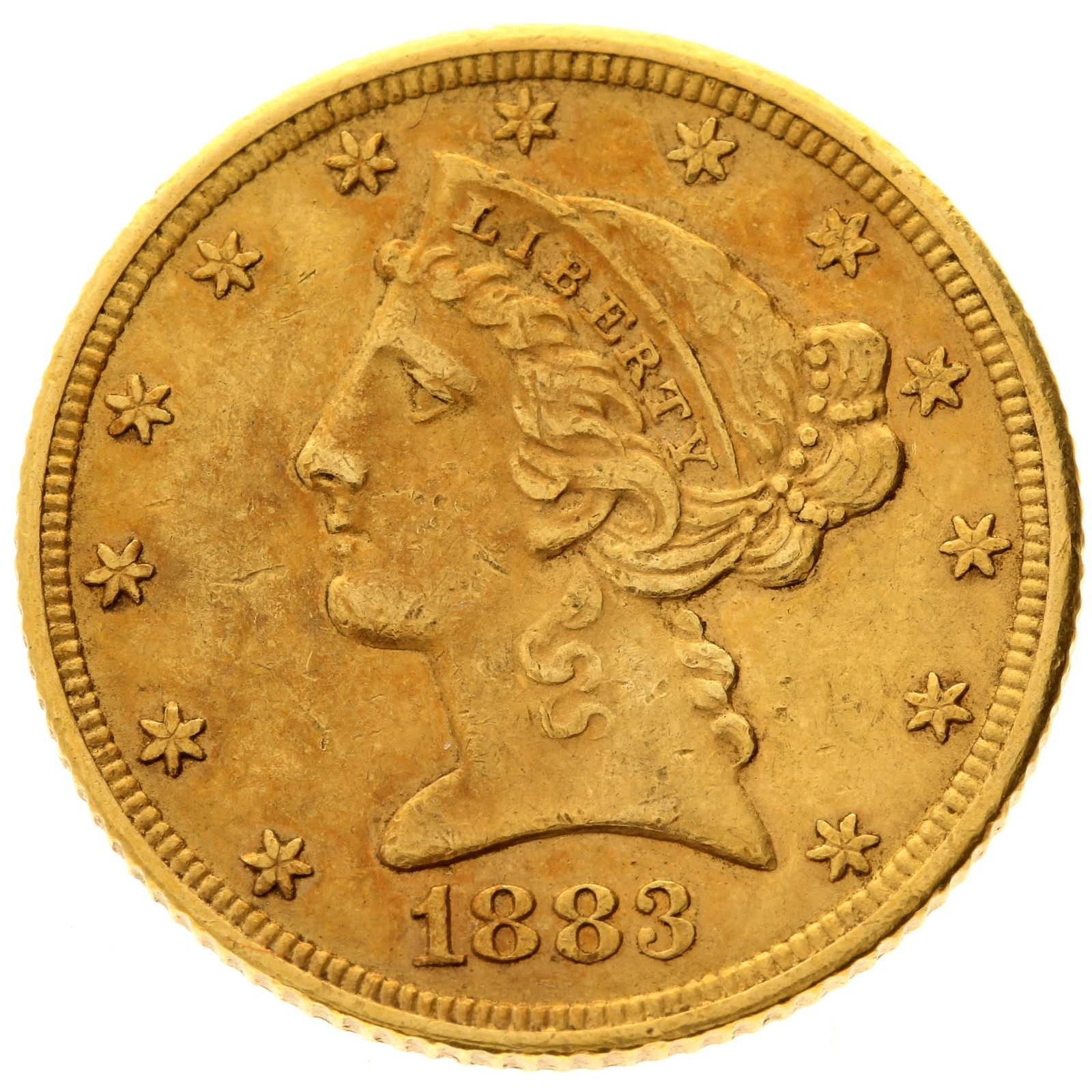 USA - 5 dollars - 1883 - Liberty / Coronet Head 