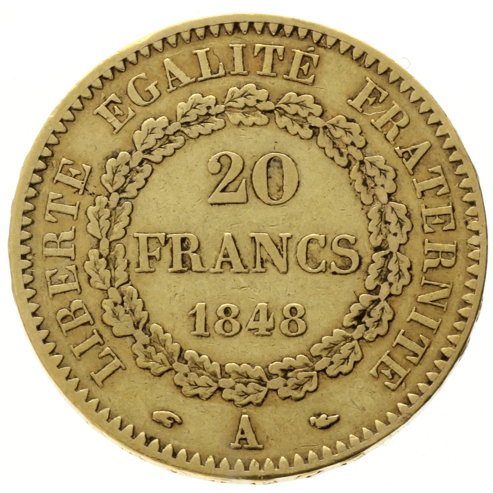 France - 20 francs - 1848 - A