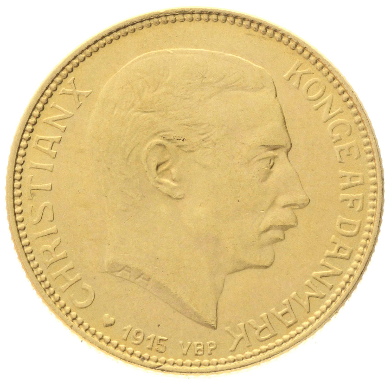 Denmark - 20 kroner - 1915 - Christian X