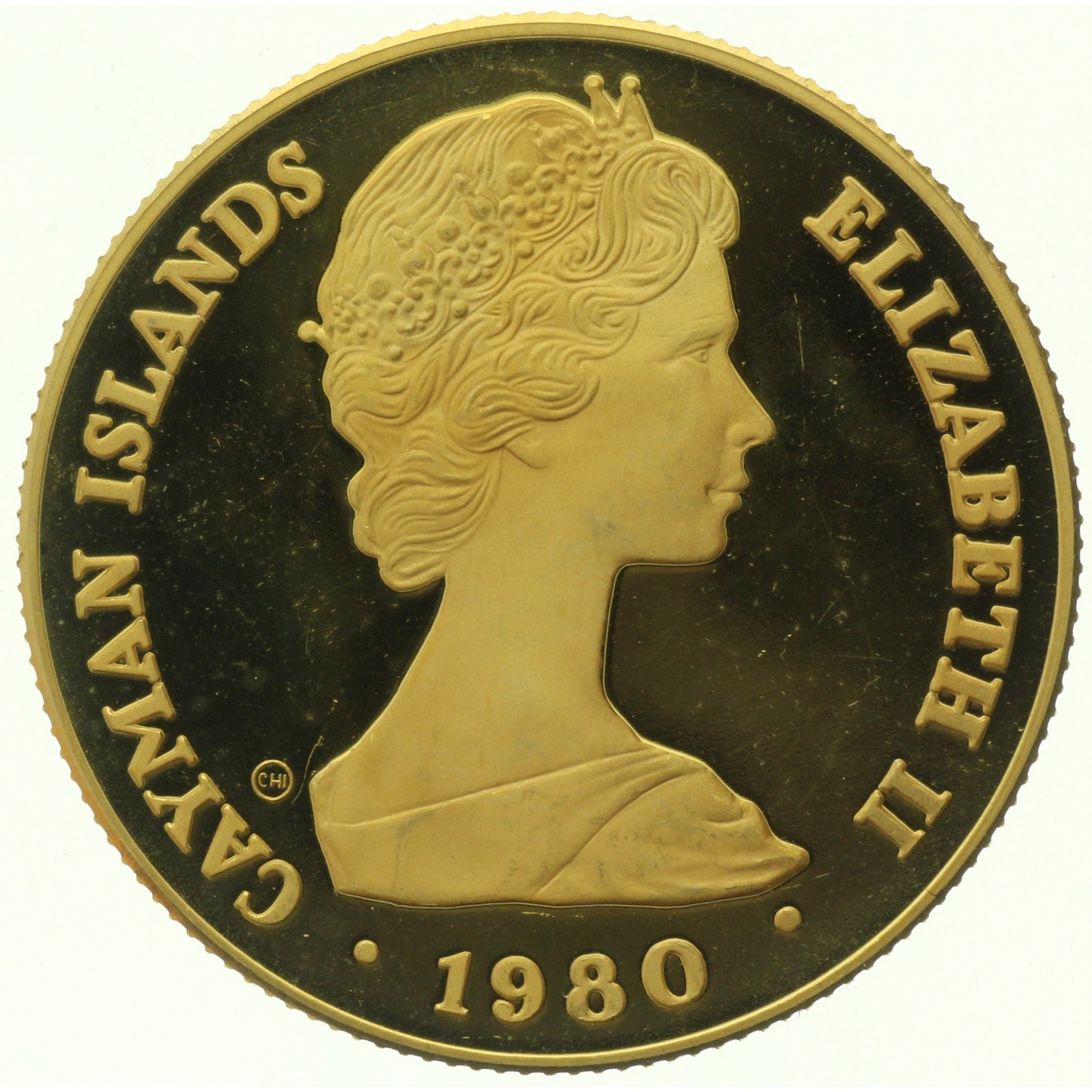 Cayman Islands - 50 Dollars - 1980 - Elizabeth II - House of Tudor