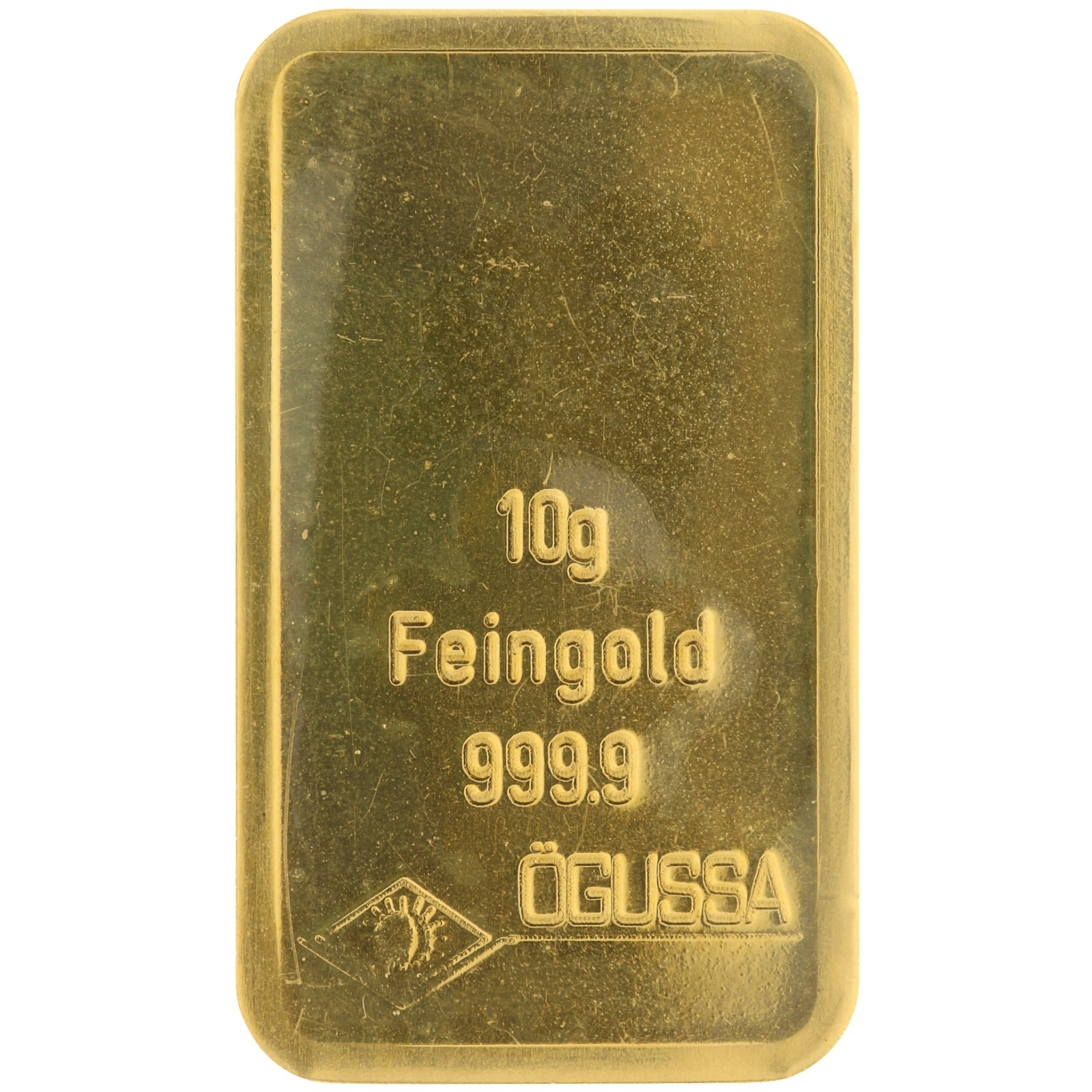 Ogussa - 10 gram fine gold - bar