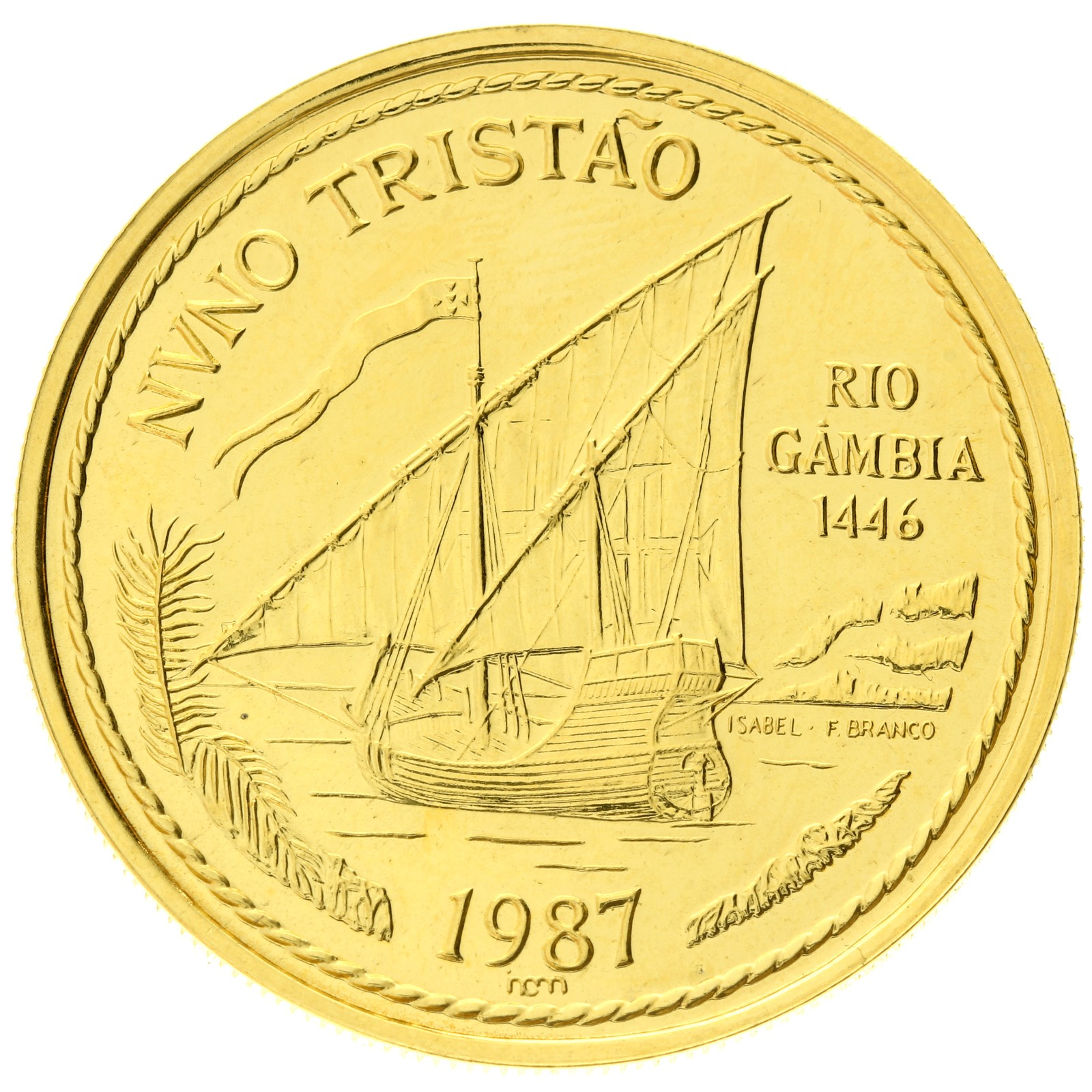 Portugal - 100 escudos - 1987 - Nuno Tristão