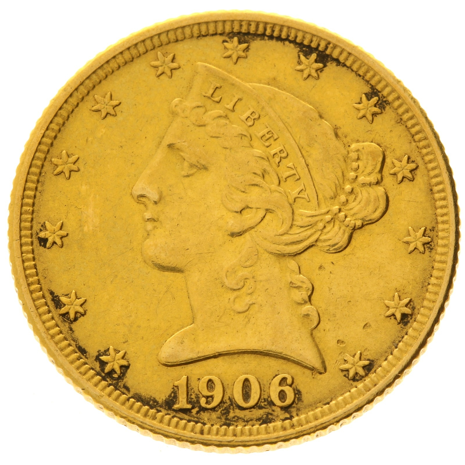 USA - 5 dollars - 1906 - D - Liberty / Coronet Head