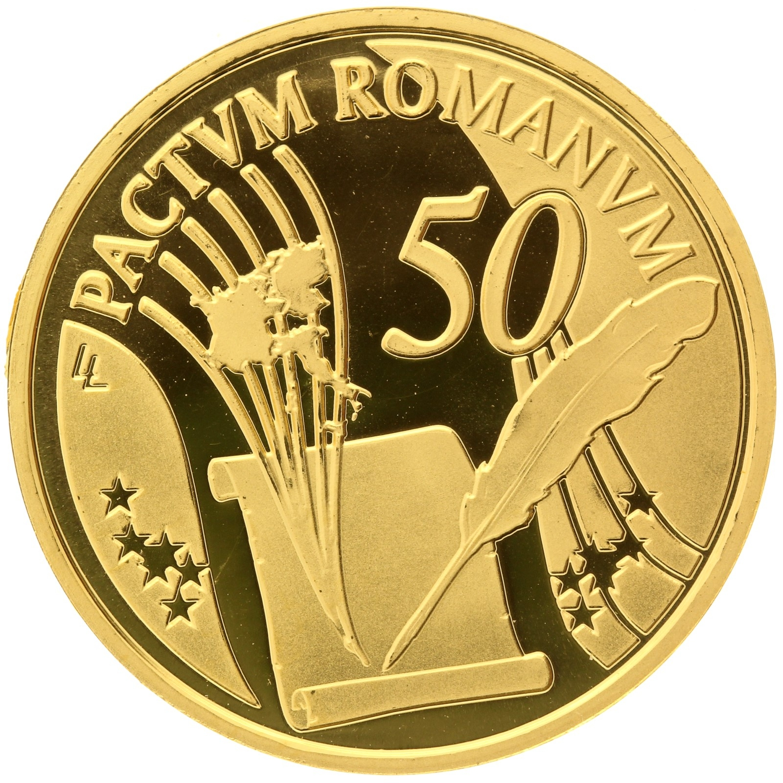 Belgium - 50 euro - 2007 - 50th Anniversary - Treaty of Rome