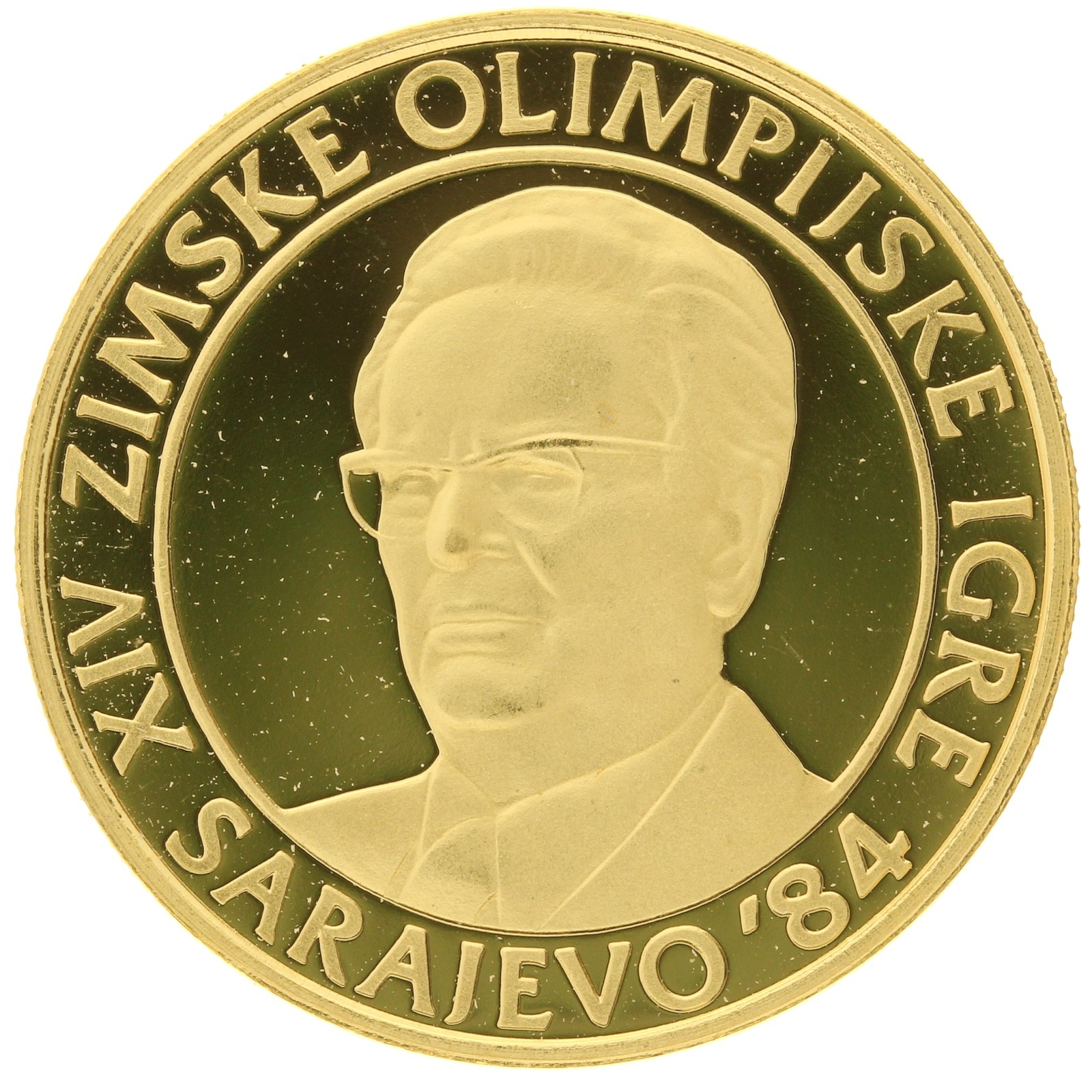 Yugoslavia - 5000 Dinara - 1983 - Winter Olympics - Tito 