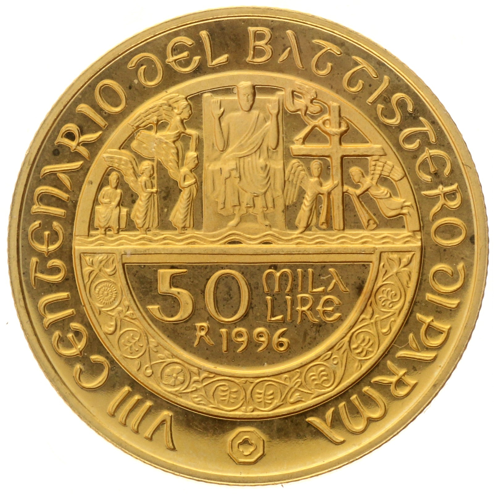 Italy - 50 000 lire - 1996 - Battistero of Parma