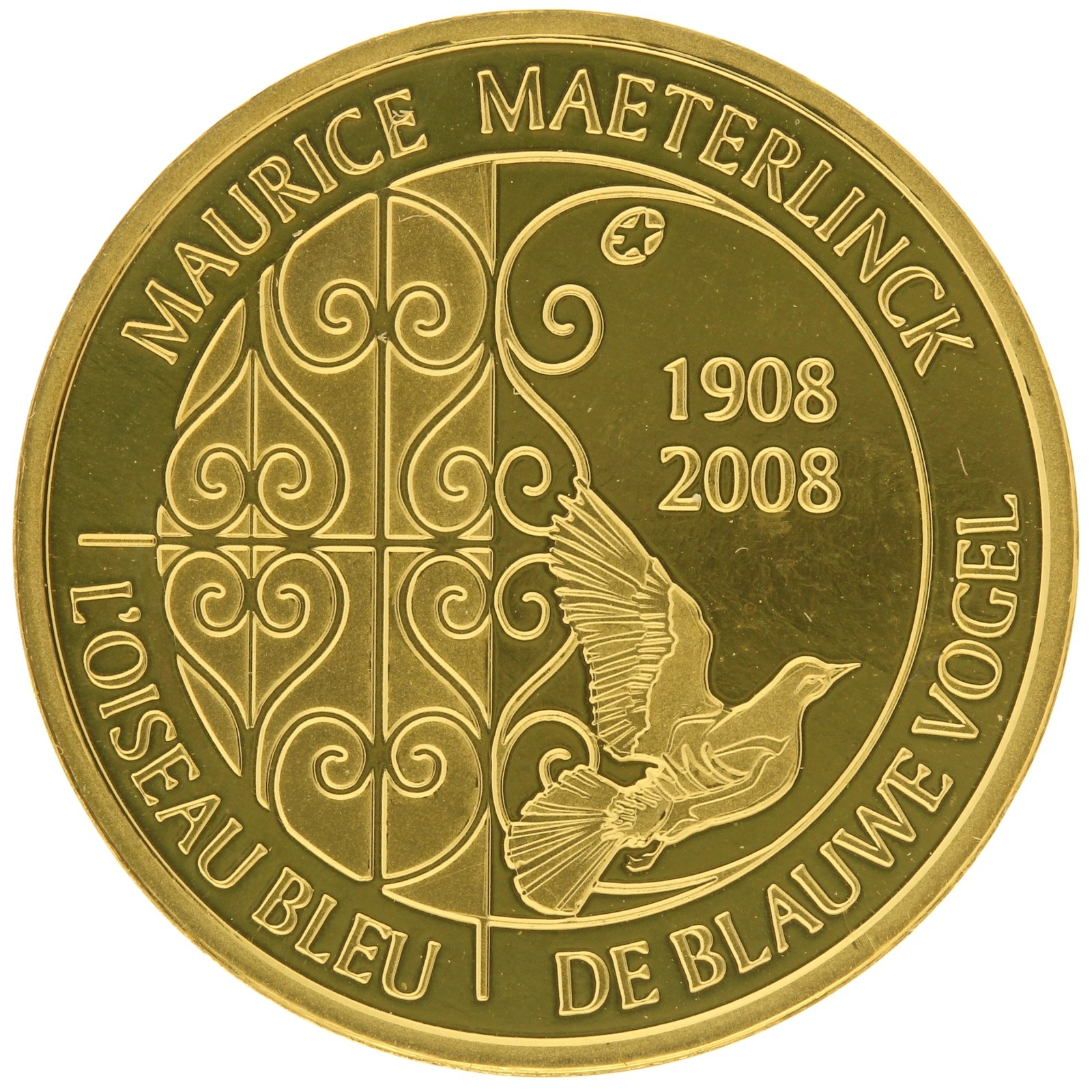 Belgium - 50 euro - 2008 - Maurice Maeterlinck