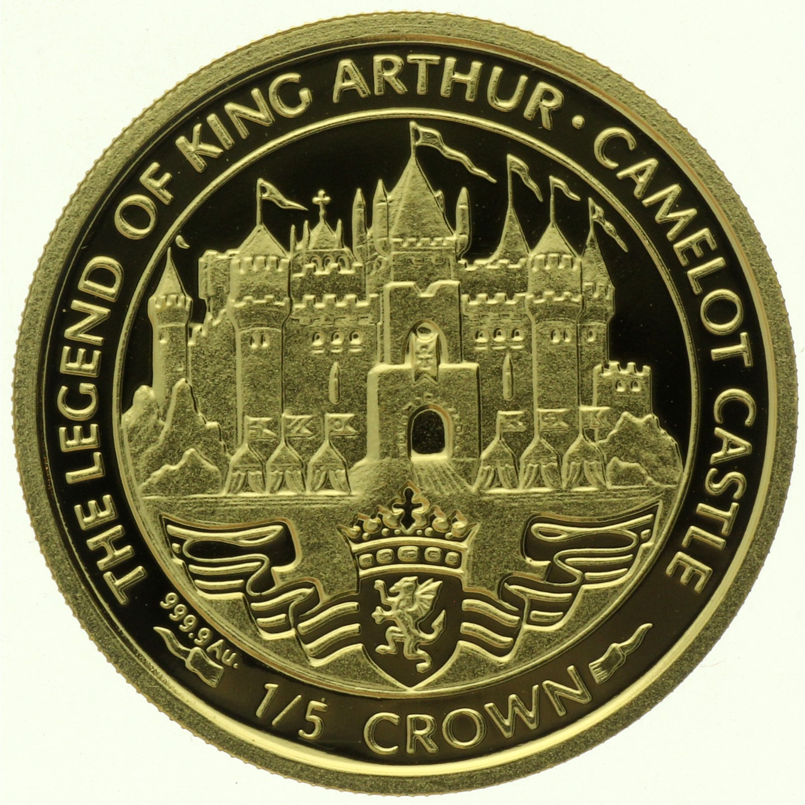 Isle of Man - 1/5 crown - 1996 - Camelot Castle
