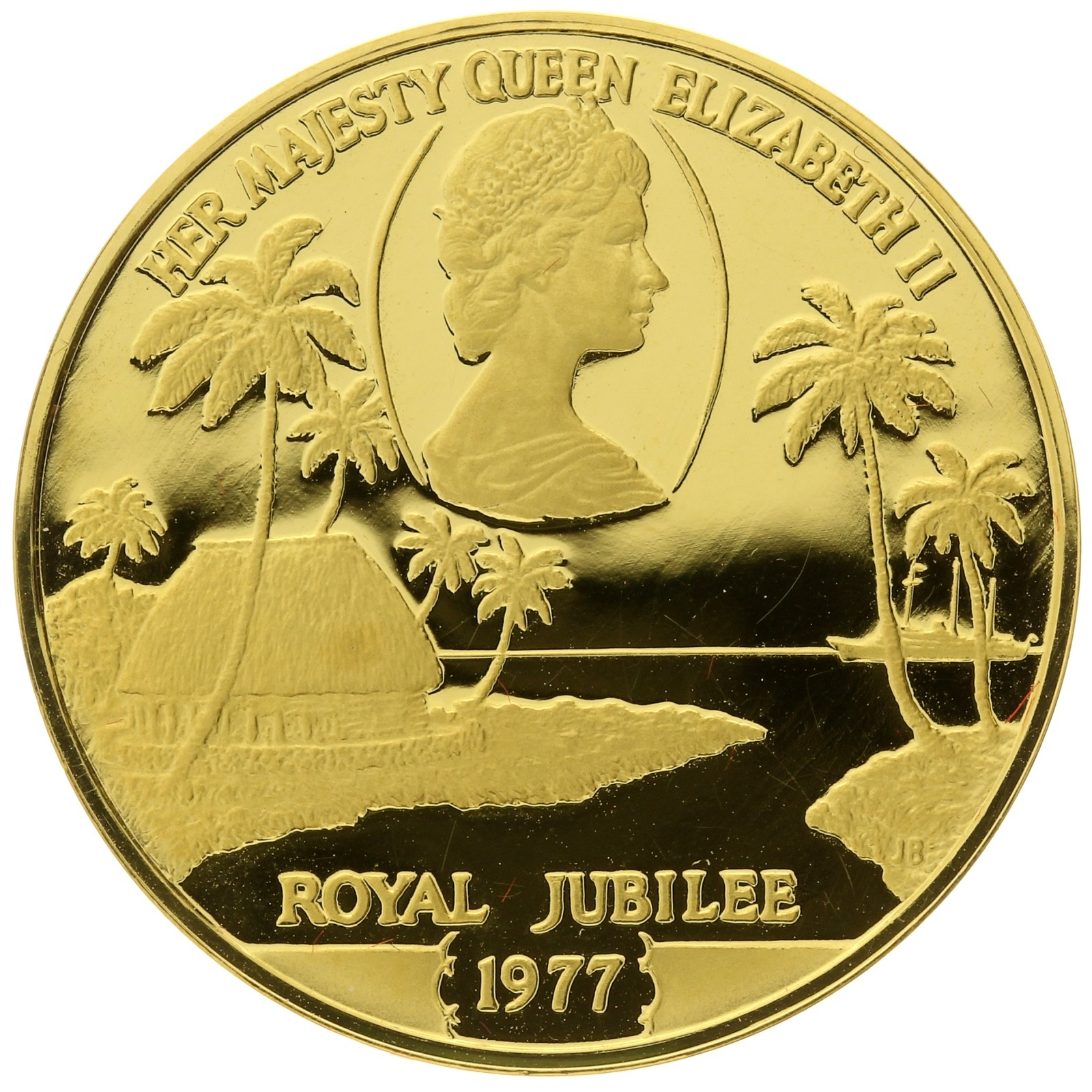 Samoa - 100 tala - 1977 - Silver Jubilee