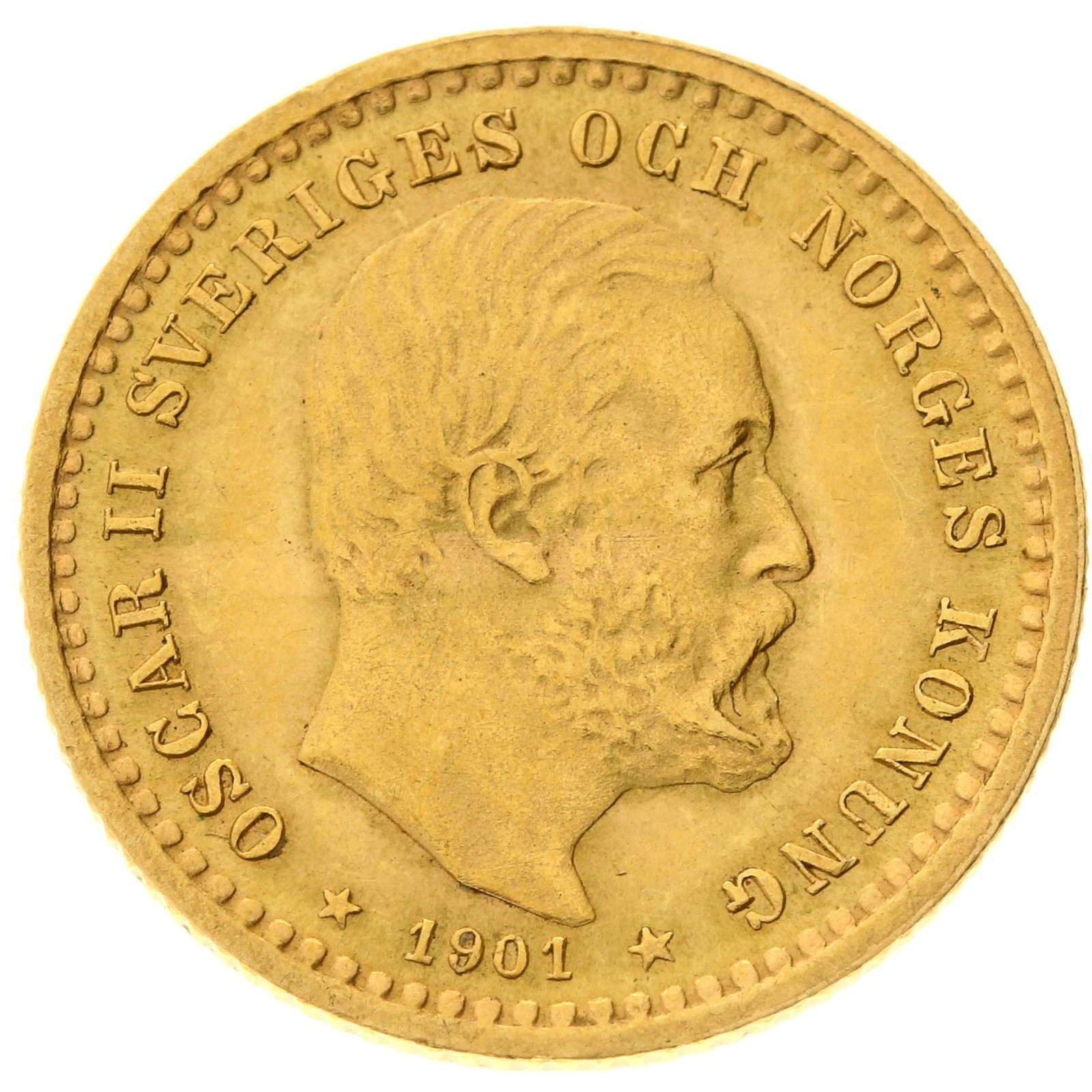 Sweden - 5 kronor - 1901 - Oscar II 