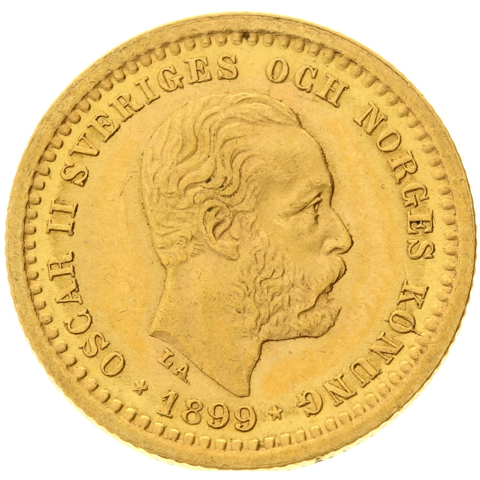 Sweden - 5 kronor - 1899 - Oscar II 