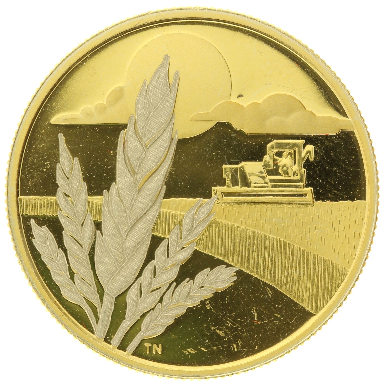 Canada - 100 Dollars - 2003 - Elizabeth II - Marquis Wheat - 1/4oz