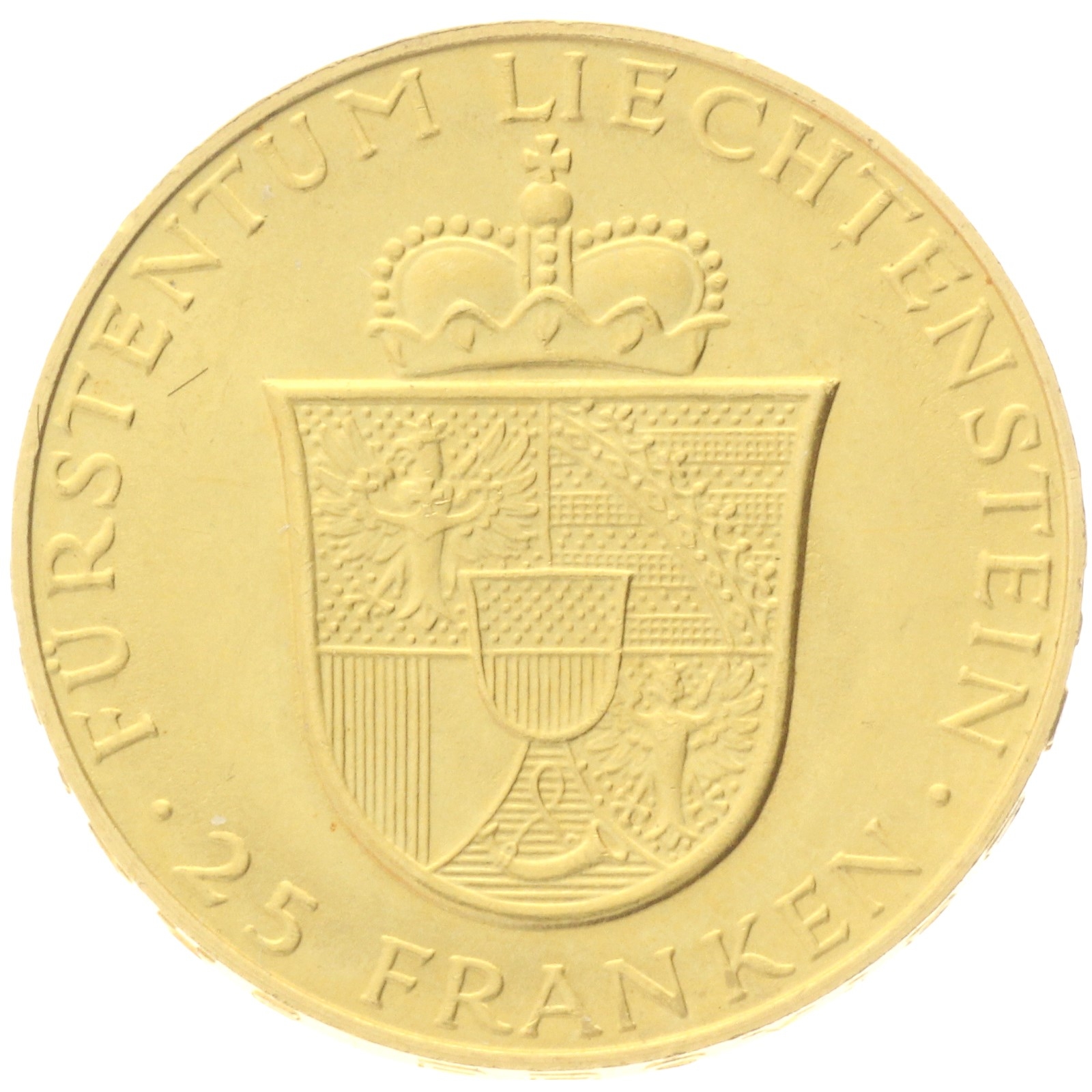 Liechtenstein - 25 Franken - 1956 - Franz Josef II 