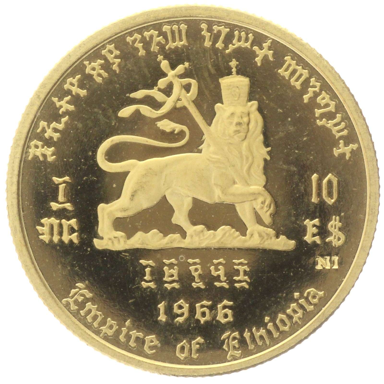 Ethiopia - 10 Dollars - 1966 - Hailé Selassié I 