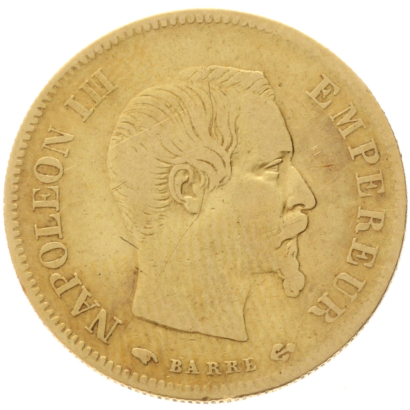 France - 10 francs - 1856 - A - Napoleon III 