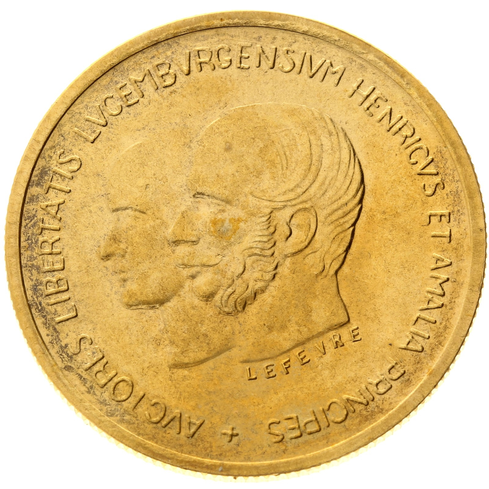 Luxembourg - 40 Francs 1967 - 100th anniversary of London contract