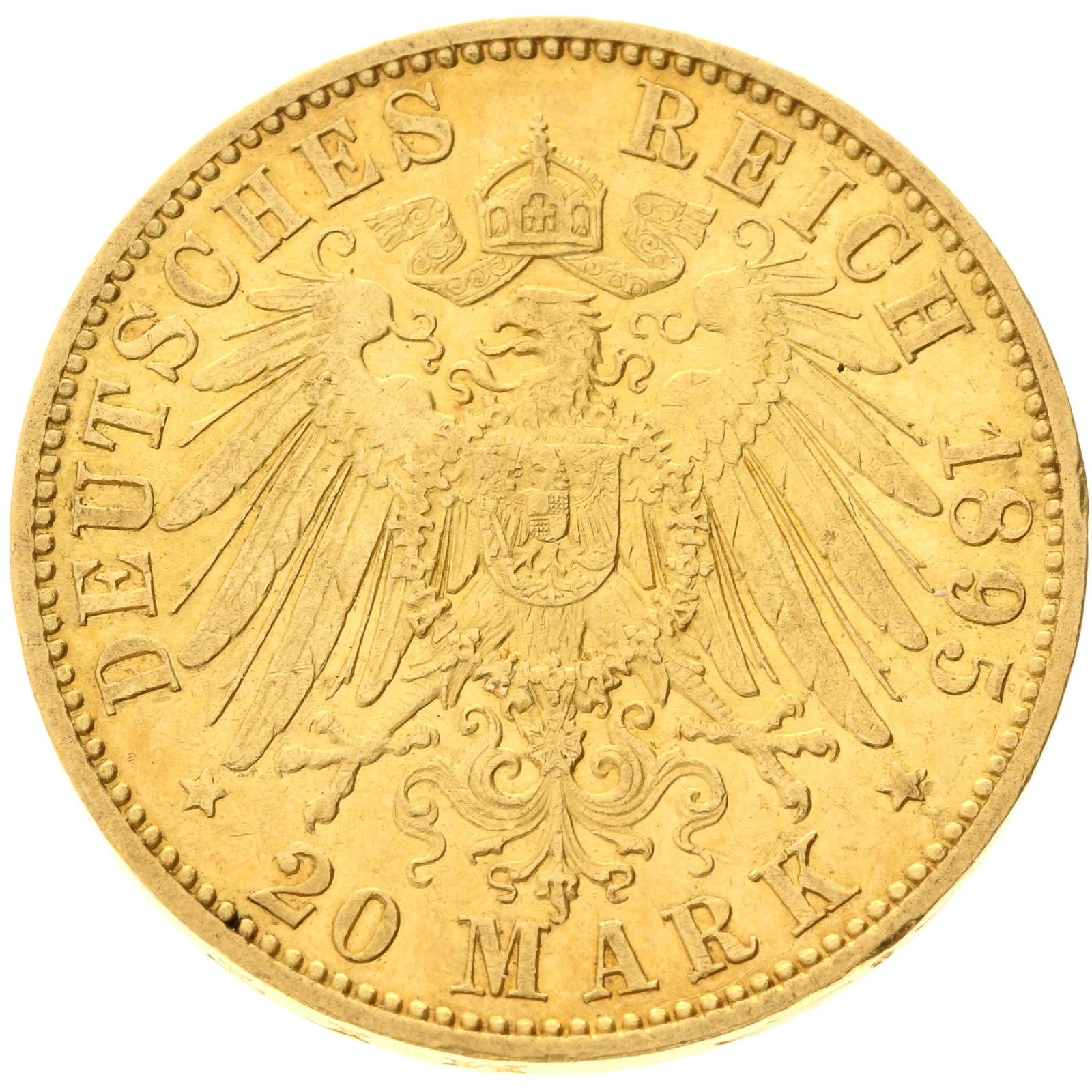 Germany - Prussia - 20 mark - 1895 - A - Wilhelm II 