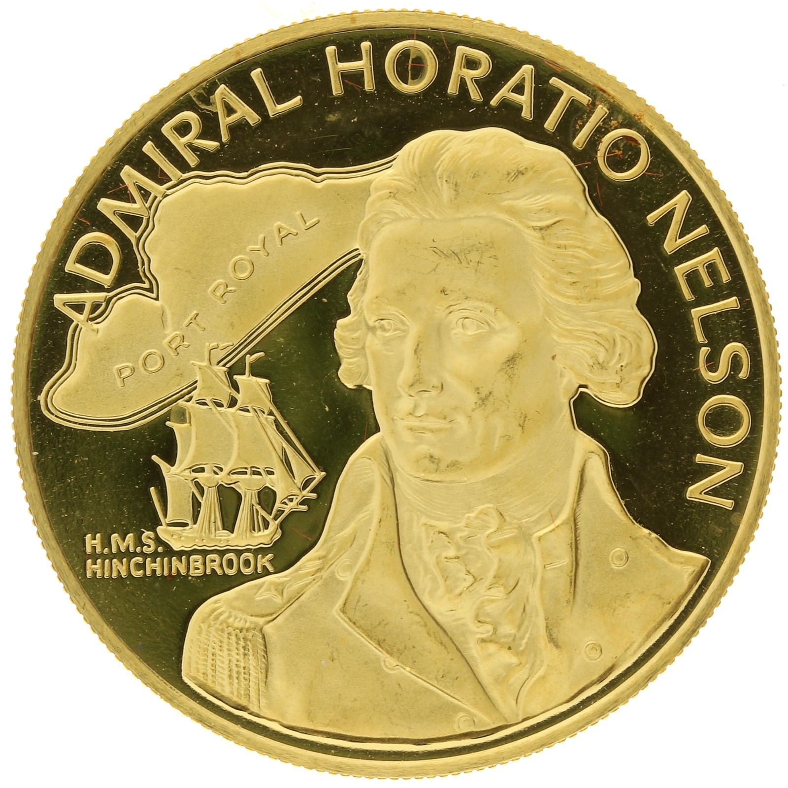 Jamaica - 100 Dollars - 1976 - Admiral Horatio Nelson