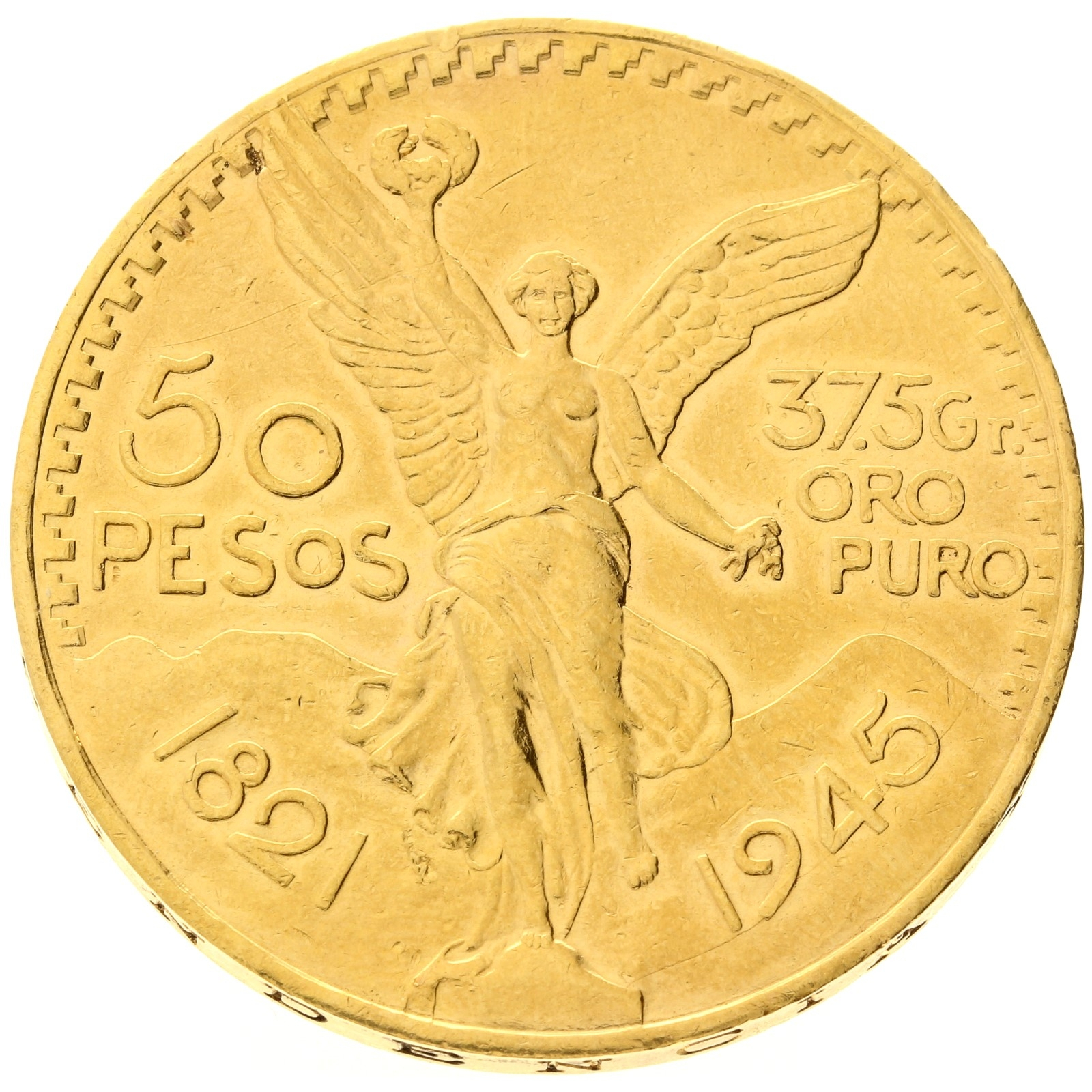 Mexico - 50 pesos - 1945 - Centenario