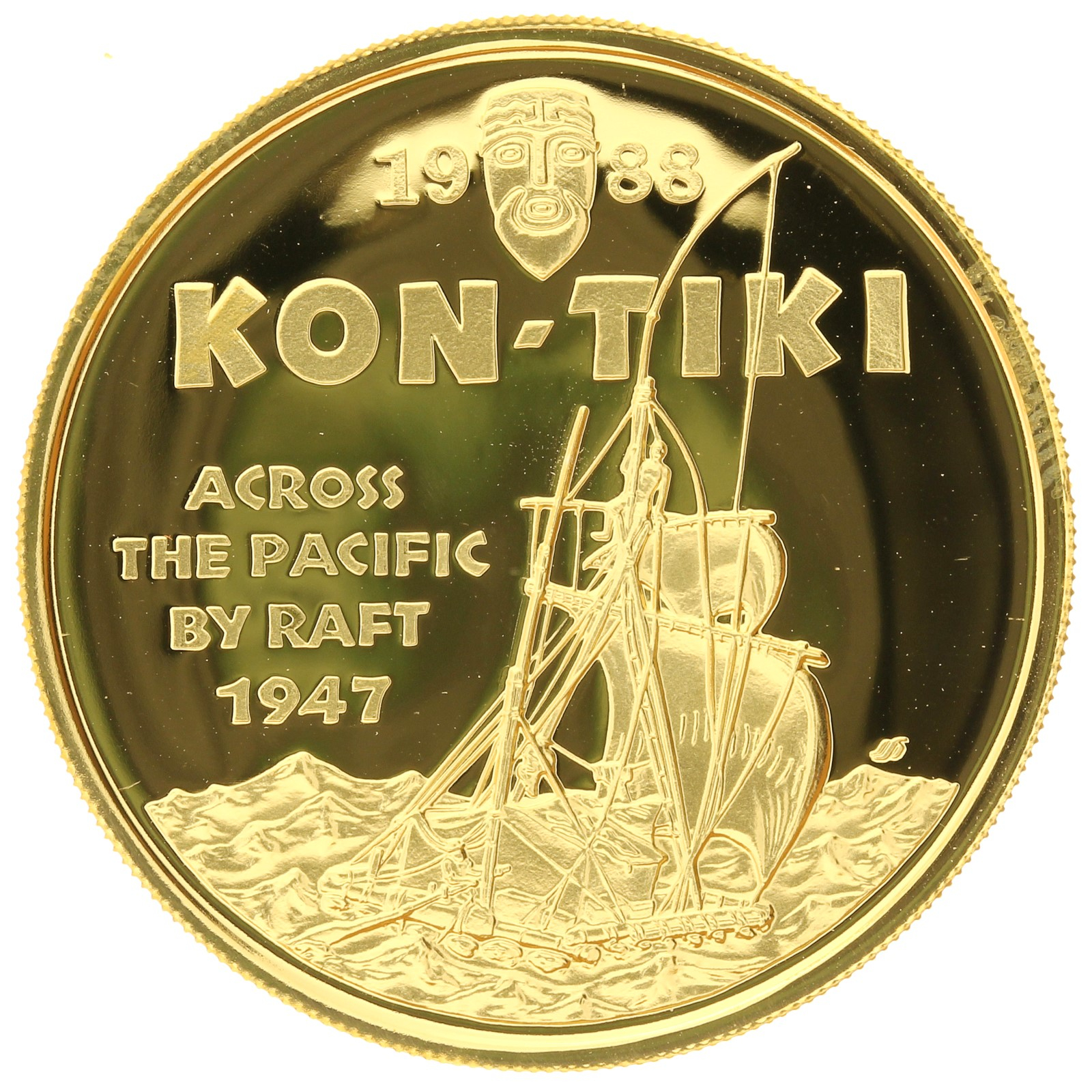 Samoa - 100 Tala - 1988 - Tanumafili II - Kon-Tiki