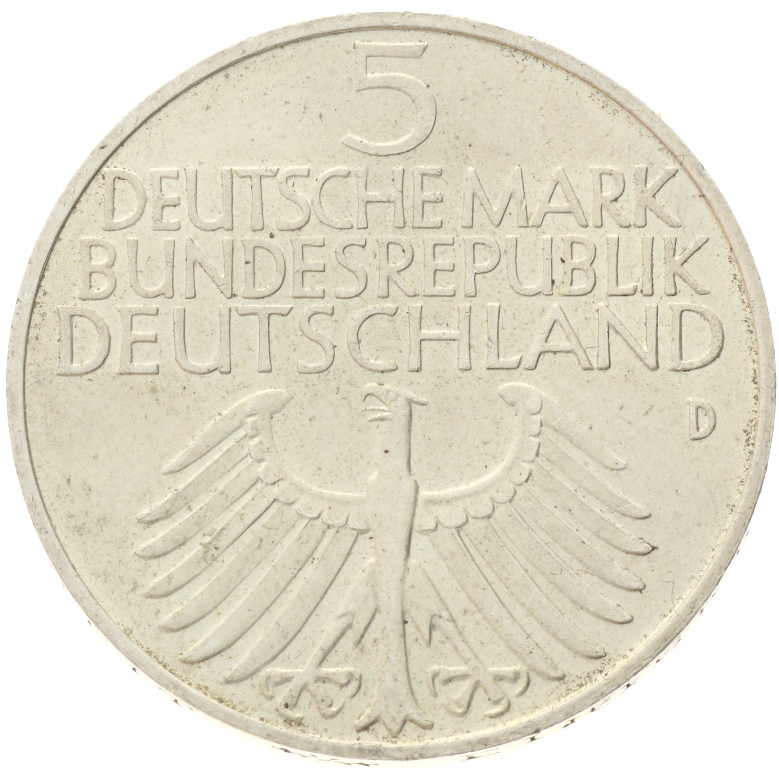 Germany - 5 Deutsche Mark - 1952 - Germanic Museum