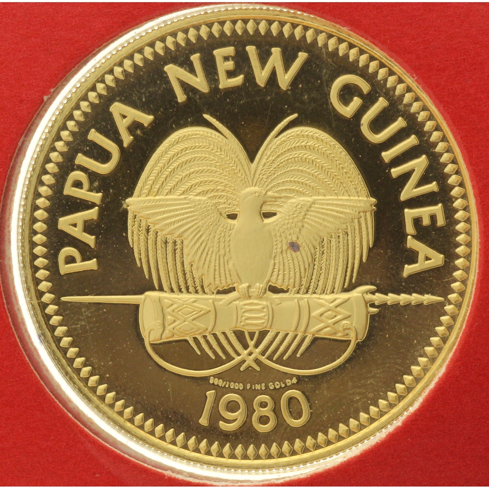 Papua New Guinea - 100 Kina - 1980 - Elizabeth II - 5th Anniversary of Independence